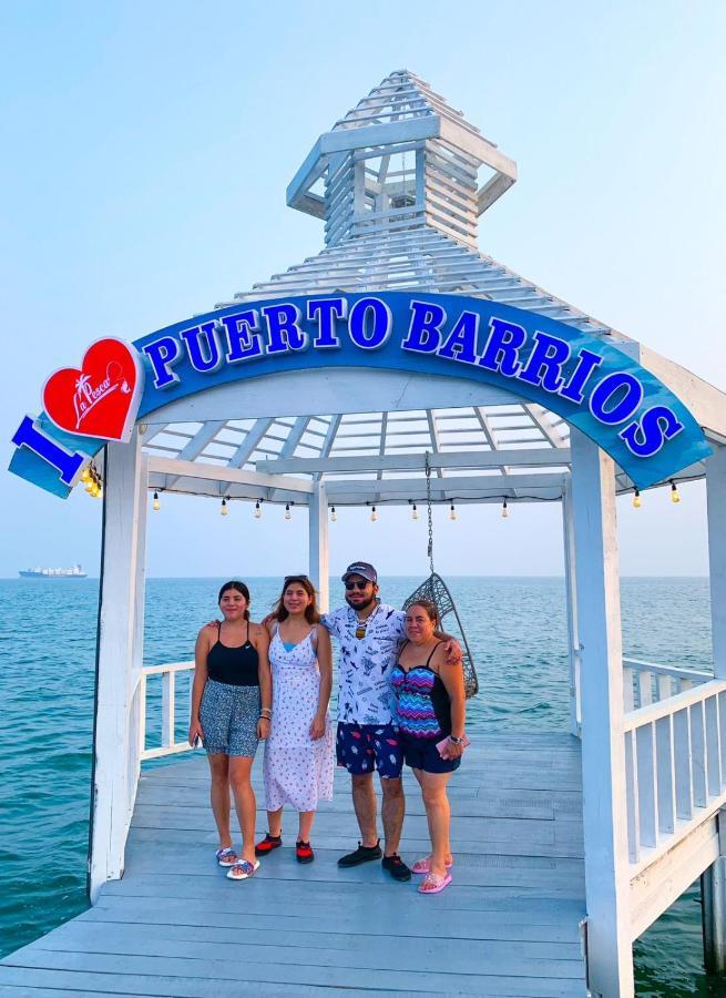 Restaurante Y Hotel “La Pesca” Puerto Barrios Bagian luar foto